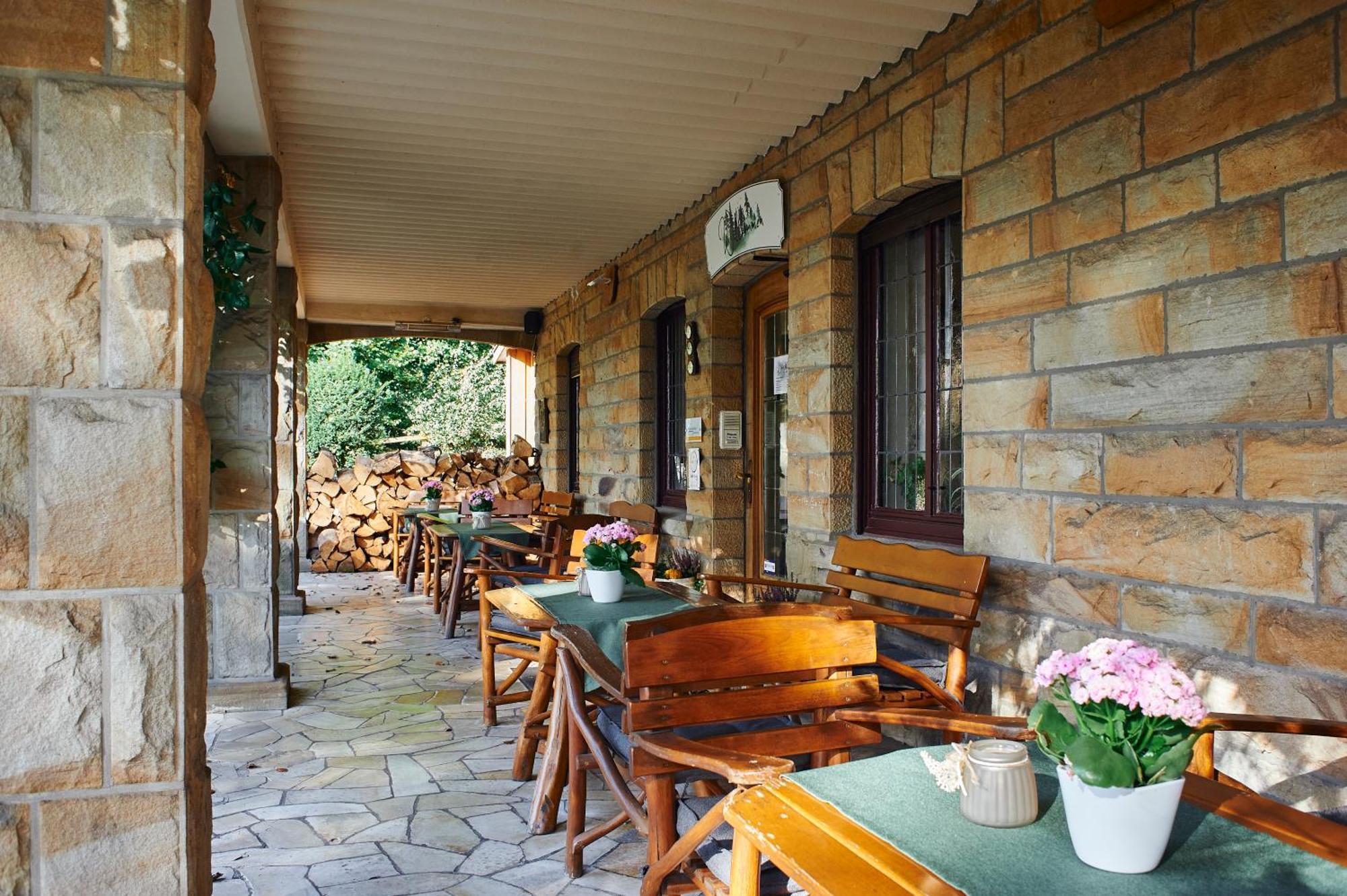 Hotel Restaurant Waldschloesschen Lienen Eksteriør bilde